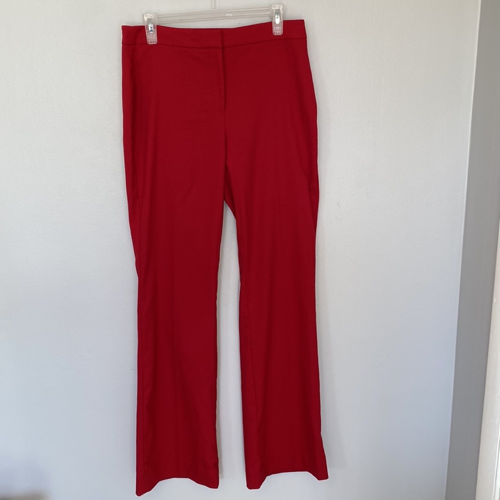 The Flare Red Pants Size 6L